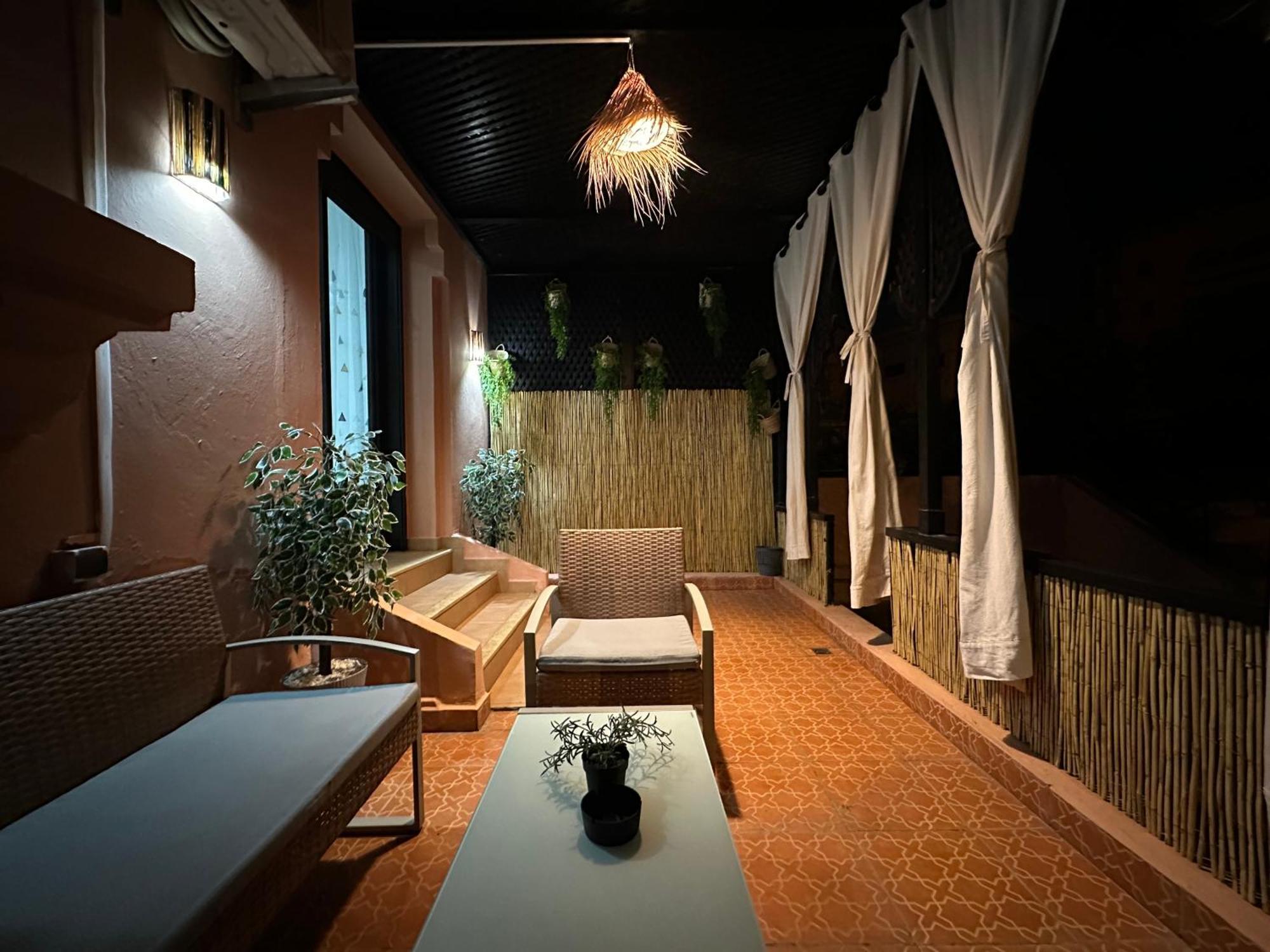Oasis De Detente Avec Terrasse Et Vue Sur Piscine Marraquexe Exterior foto